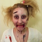 Freaky Zombie Child Makeup