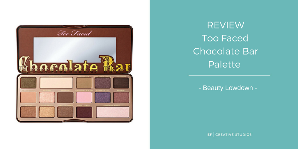 too faced, chocolate bar palette